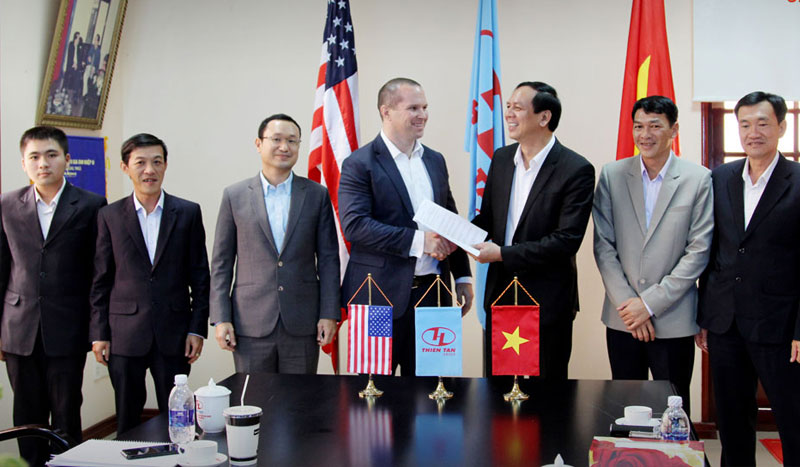 Thiên Tân Group thảo luận về dự án điện mặt trời với First Solar (USA)